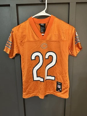 Camiseta naranja NFL Reebok Matt Forte Chicago Bears #22 - NIÑOS pequeña (8) Foto 1 de 4