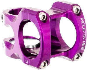 Industry Nine A35 Stem Length 40mm Clamp 35mm +/-8 Deg 1 1/8 in Purple Aluminum - Picture 1 of 1