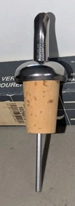 FRATELLI PIAZZA Edelstahl Kork Ausgießer / Made in Italy / Originalkarton - Bild 1 von 9