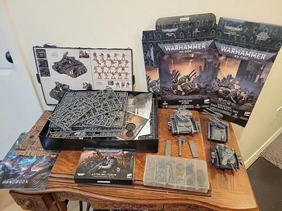 Lote Games Workshop Guardia Imperial con Marines Espaciales/Tyranid Starter Foto 1 de 4