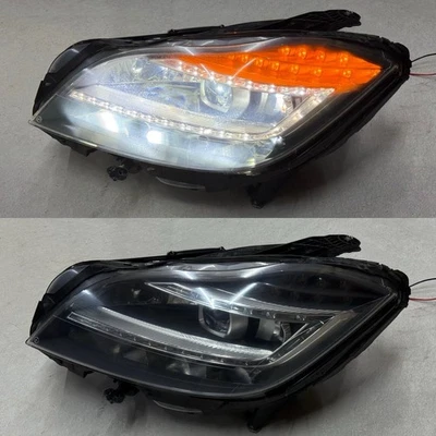 2012-2014 Mercedes W218 CLS550 CLS63 AMG Left Driver Headlight Lamp Bi Xenon OEM - Image 1 of 4