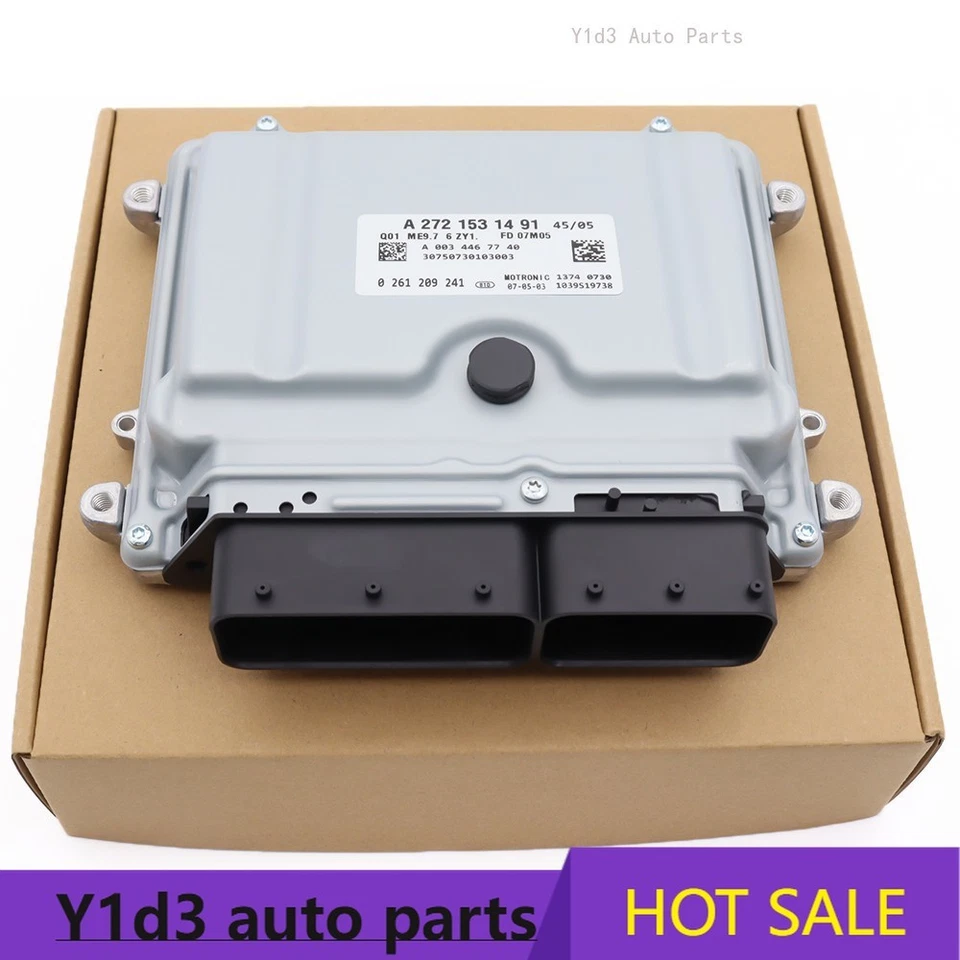 Módulo de unidade de controle de motor ECU ECM A2721531491 para Mercedes Benz E350 S280 S300 - Imagem 1 de 1