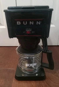 BUNN B10-B Coffee Maker Brewer Bunn-O-Matic Black 10 Cup - Picture 1 of 5
