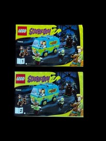 EGO Scooby-Doo 75902 The Mystery Machine &mdash; Instruction Manuals Book 1 & 2 &ndash; READ