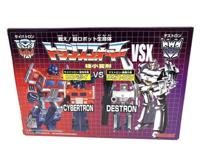 TRANSFORMERS World's Smallest Transformers Convoy vs Megatron MISB WST VSX 2004 - Image 1 of 3