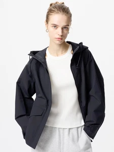 UNIQLO Cotton Blend Parka - Black - Size M Medium - NWT - Picture 1 of 5