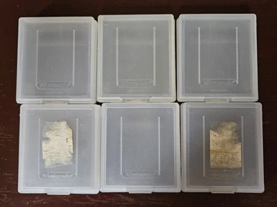 6 OEM Authentic Game Boy Gameboy Dust Cover Clam Shell Hard Cases Nintendo - Image 1 of 2