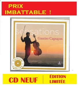 Gauthier Capuçon : Sensations ♦ CD NEUF édition limitée ♦ avec "Comme D'habitude - Picture 1 of 2