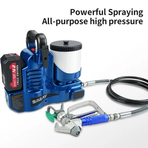Pulverizador de pintura sin aire para Makita para pinturas de pared barnices 18-21VBatteJQ - Imagen 1 de 5