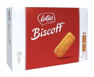 Lotus Biscoff Europäische Keks Plätzchen Box mit 4 Packungen - 128 Kekse - Bild 1 von 5