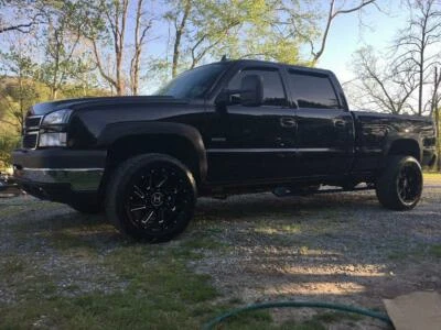 2000-2010 Chevy 2500/3500 HD cabine dupla cama curta escada/barras de tração (COR) - Imagem 1 de 4