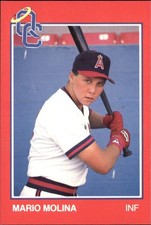 1988 Quad City Angels Grand Slam #18 Mario Molina