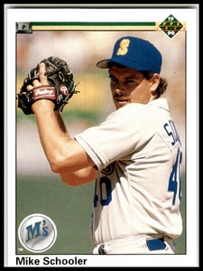 1990 Upper Deck #214 Mike Schooler Seattle Mariners