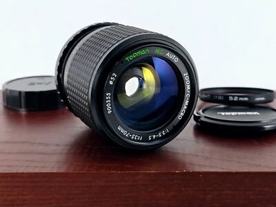 🌸[Near MINT] Topman MC Auto C Macro 35-70mm F3.5-4.5 MF Lens C/Y Mount JAPAN - Image 1 of 4