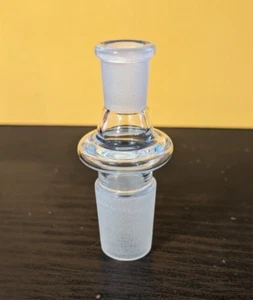 Adaptador reductor expansor de vidrio macho a 10 mm hembra de 18 mm - Imagen 1 de 3