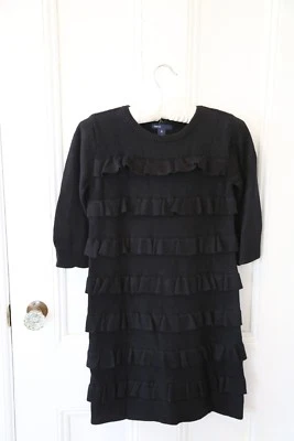Vestido negro sofisticado Gap niños niñas talla XL 12    Foto 1 de 4