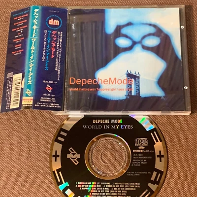 DEPECHE MODE World In My Eyes JAPAN 5" MAXI CD ALCB-159 11A1 TO  OBI + BOOKLET - Image 1 of 4