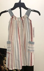 Bonnie Jean Toddler Girls Striped Halter Dress NWT 4T - Picture 1 of 5