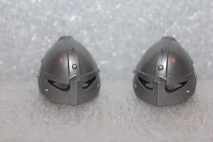 Playmobil Citylife " Helmet Knight " 2 Piece (Hat, Hat, Helmet) - Picture 1 of 2