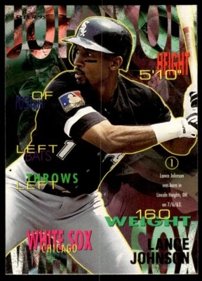 1995 Fleer Lance Johnson Chicago White Sox #121 - Image 1 of 2