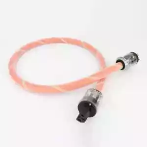 Audiophile OFC Pure Copper Cord US Plug IEC Adapter HiFi Audio Mains Power Cable - Picture 1 of 6