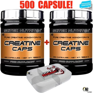 SCITEC NUTRITION Creatine Caps 500 Capsule di Pura Creatina Monoidrato - Foto 1 di 1