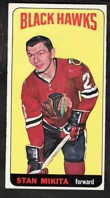 1964-65 Stan Mikita Topps Hockey Tallboy Blackhawks #31 - Image 1 of 2