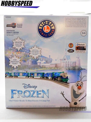 LIONEL DISNEY FROZEN OLAF LIONCHIEF FULL SET O GAUGE freight train 2423040 NEW - Image 1 of 4