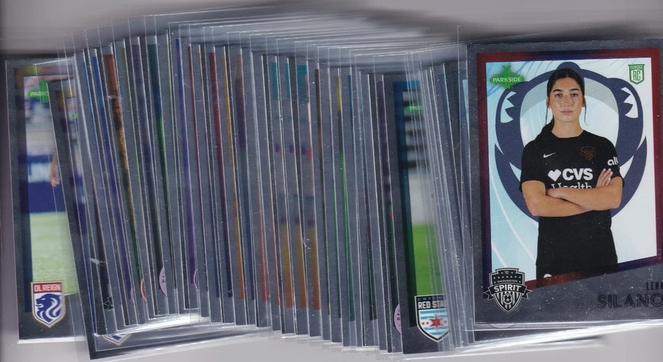 2023 PARKSIDE NWSL SOCCER VOL. 1  SILVER FOIL -YOU PICK-CHOOSE - Image 1 of 1