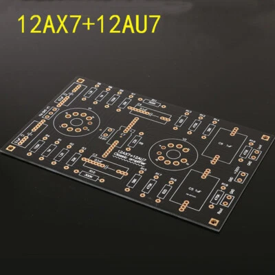 Hifi 12AX7+12AU7 Dual Channel Tube Preamp Board PCB Base On Marantz 7 Circuit - Image 1 of 3