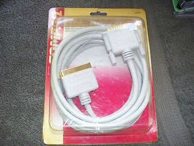 NIP - Compaq 26-631 IEEE 1284 Printer cable 12ft Gold Plated 2 Way Data Transfer - Image 1 of 3