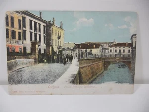 OSTIGLIA CARTOLINA EPOCA PICCOLO FORMATO - Picture 1 of 2