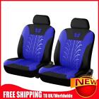 Butterfly Car Seat Covers Auto Interior Seat Protector (2 Set Blue)