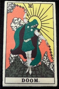 Dr Doom Tarot Card Morale Patch Tactical Military Army Patch - Picture 1 of 23
