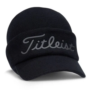 Titleist Golf Knit Cap Ear Warmer Beanie TH24WMEW 2024 Limited Model Black Japan - Picture 1 of 4