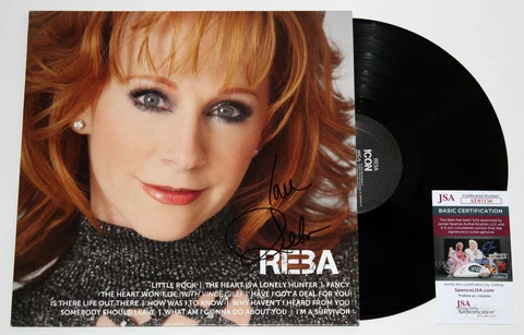 REBA MCENTIRE SIGNED ICON LP VINYL RECORD ALBUM AUTOGRAPHED +JSA COA Cover