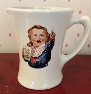 HIRES ROOT BEER SODA Ceramic Mug Logo and Graphic Evanston, IL Mid 70’s - Picture 1 of 11