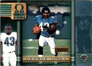 1999 Pacific Omega Platinum Blue #109 George Jones /75
