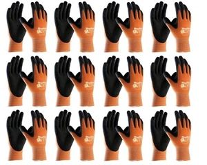 GUANTES DE TRABAJO PIP 34-8014 MaxiFlex Ultimate HI VIS Micro Espuma Nitrilo Grip 12 pr - Imagen 1 de 2