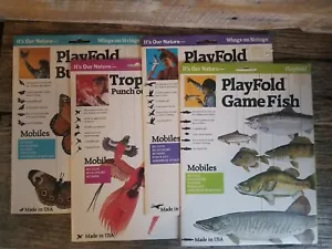 PlayFold Kits 4 Decorative Mobile Educational Activity Kits Boys & Girls - Picture 1 of 10