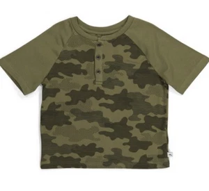 Boy's Tommy Bahama Green Camo Shirt Size Youth Medium 7/8 - Picture 1 of 9
