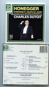 Arthur Honegger - Symphony No. 1 / Pacific 231 / Rugby / Pastorale, Erato CD - Picture 1 of 1