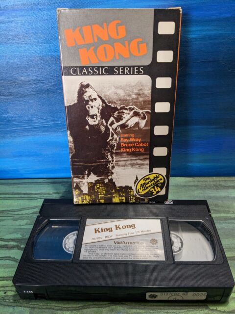 King Kong, the original uncut version, 1933, B&W, VHS Nostalgia  Merchant 86112050133