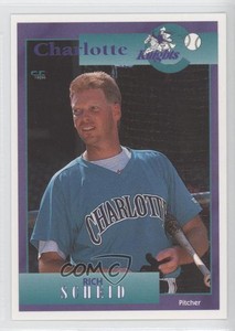 1995 Coastal Forms Charlotte Knights Rich Scheid #22