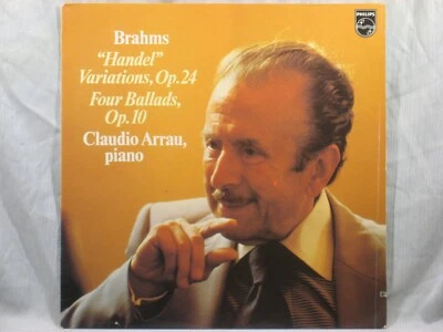 Brahms - "Handel" Variations, Four Ballads - Claudio Arrau - Philips 9500 446 - Image 1 of 4