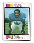 1973 Topps  Willie Young  Rc 106