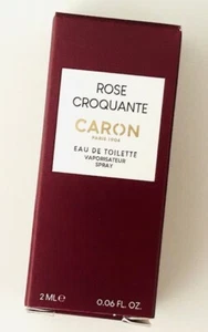 Authentic 2025 Caron Rose Croquante Eau de Toilette EDT  2ml Sample - Picture 1 of 2