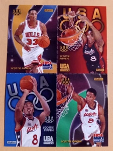Tarjeta olímpica Skybox 1996 USA Basketball Quads Scottie Pippen #Q5 - Imagen 1 de 2