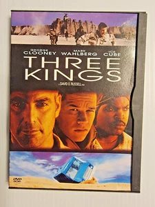 Three Kings (DVD, 2000) Widescreen George Clooney, Mark Wahlberg, Ice Cube - Picture 1 of 1