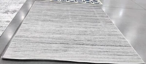 IVORY / SILVER 8'-0" x 10'-0" Back Stain Rug, Reduced Price 1172763994 ADR113B-8 - Picture 1 of 4